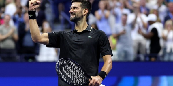 开云娱乐中心-德约14次打进美网男单八强，为公开赛时代第二多